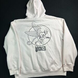 Wicked Graphic Hoodie - Women's White Pullover